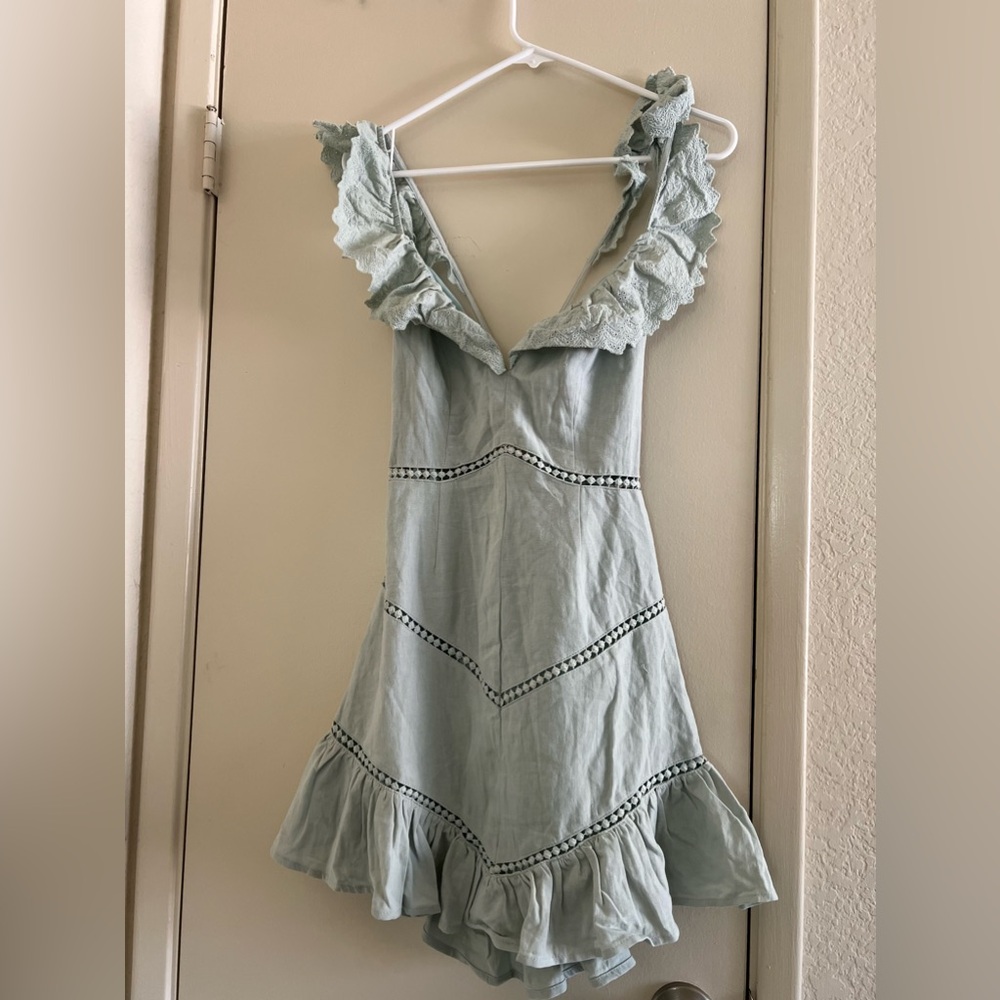 Hello Molly pistachio dress